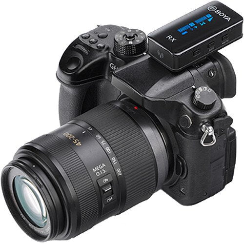 BOYA BY-XM6-S2 Ultracompact 2-Person Wireless Microphone System for Cameras and Smartphones (2.4 GHz)