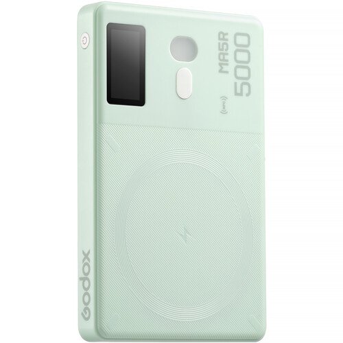 Godox MA5R RGB LED Light and Power Bank (Green)
