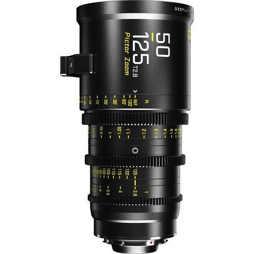 DZOFilm Pictor 20-55mm and 50-125mm T2.8 Super35 Zoom Lens Bundle (PL Mount and EF Mount, Black)