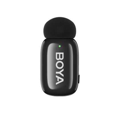 BOYA Mini-16 Tiny Wireless Microphone System With Lightning Connector For iOS Devices (2.4 GHz, Black)