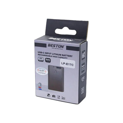 Beston LP-E17C USB-C Rechargeable Battery for Canon Cameras 1040mAh