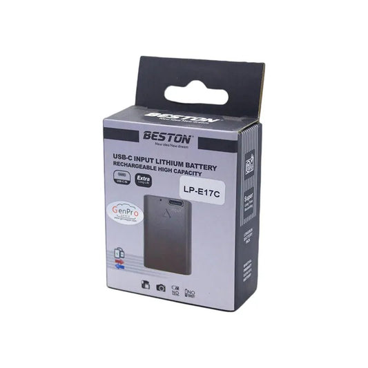 Beston LP-E17C USB-C Rechargeable Battery for Canon Cameras 1040mAh