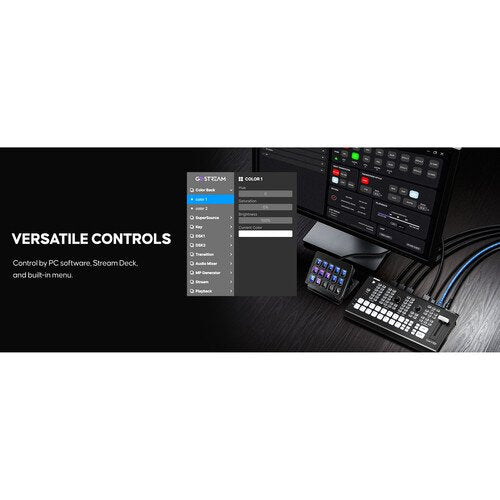 OSEE GoStream Duet 8 ISO 8-Channel Live Stream Switcher