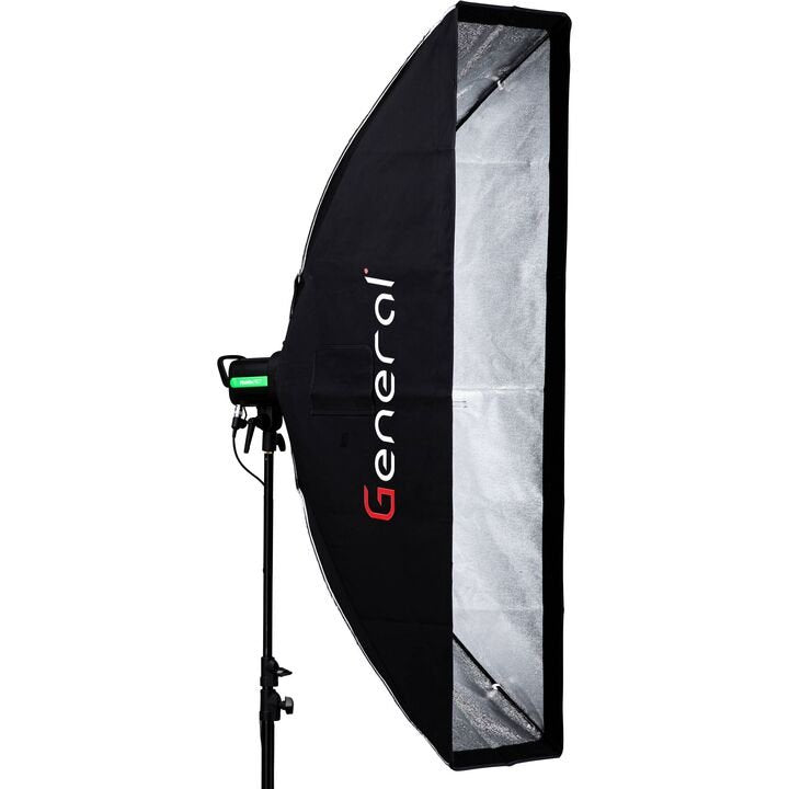 General Strip Softbox 35x160CM with grid and Bowens