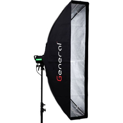 General Strip Softbox 35x160CM with grid and Bowens