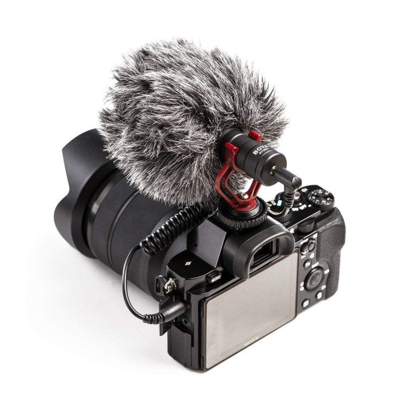 BOYA BY-MM1+ Mini Cardioid Condenser Microphone