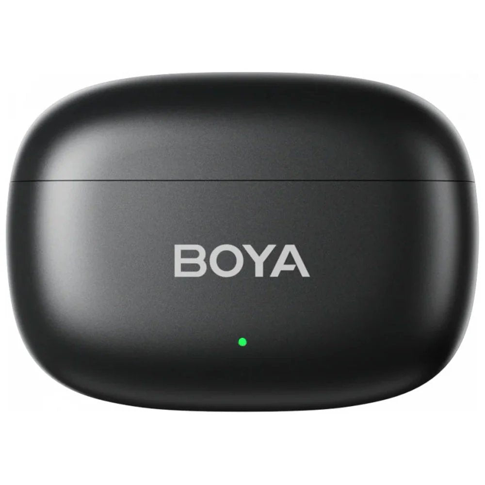 BOYA Mini-14 Tiny Wireless Microphone System 2-Person With USB-C Connector For Android/iOS Devices (2.4 GHz, Black)