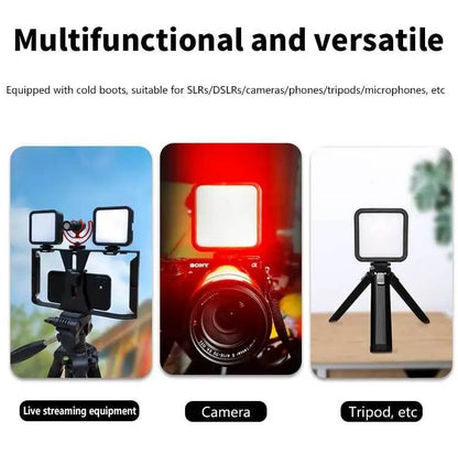 Desiontal W70 RGB Led Video Light Mini On-Camera SLR Light 36000 Full Color Lighting Lamp