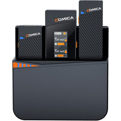 Comica Vimo C 2.4G Dual-Channel Mini Wireless Microphone (Black)