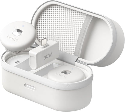BOYA 2.4G wireless mic kit for IOS + Charging Case ( PY-Mini 15 )