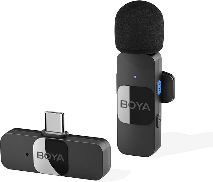 BOYA 2.4G wireless mic kit for TYPE C device ( BY-V10 )