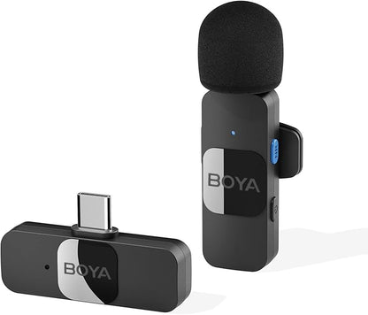 BOYA 2.4G wireless mic kit for TYPE C device ( BY-V10 )