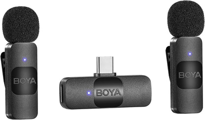 BOYA 2.4G wireless mic kit for TYPE C device ( BY-V20 )