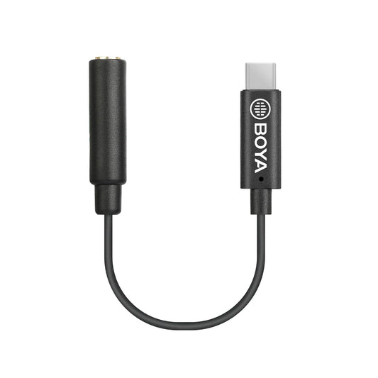 BOYA 3.5mm TRS (Female) to Type-C (Male) Audio Adapter - A4