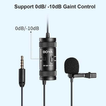 BOYA 3.5mm lapel microphone