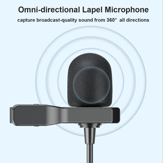 BOYA 3.5mm lapel microphone