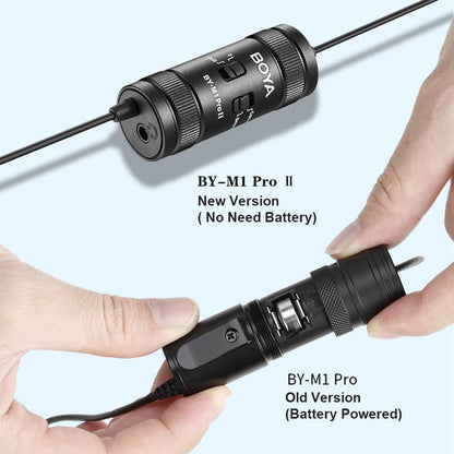 BOYA 3.5mm lapel microphone