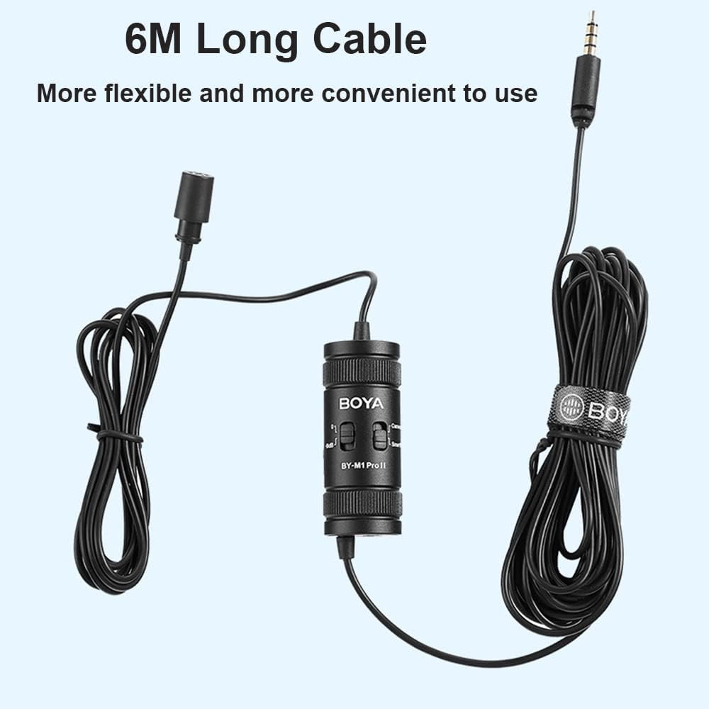 BOYA 3.5mm lapel microphone