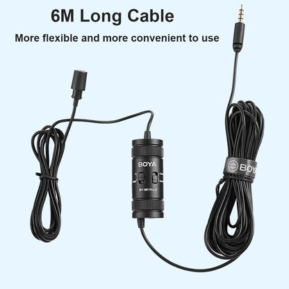 BOYA 3.5mm lapel microphone