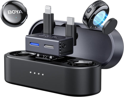 BOYA BOYALINK 3-03 Mic kit 24 Bit 1to2 Type C/ios/3.5mm TRS