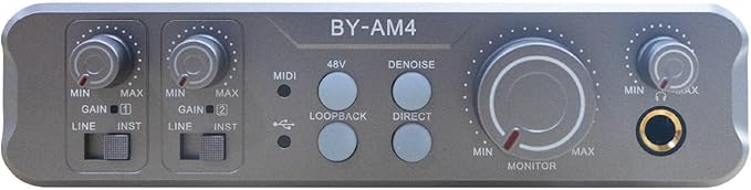 BOYA BY-AM4 Dual-Channel Audio Interface