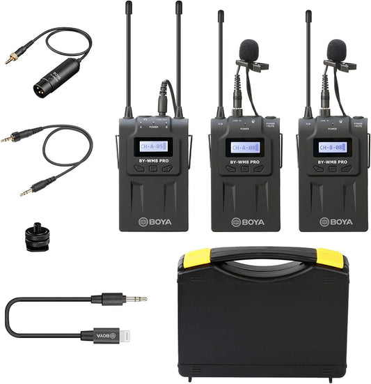 BOYA Dual channel UHF Wireless receiver