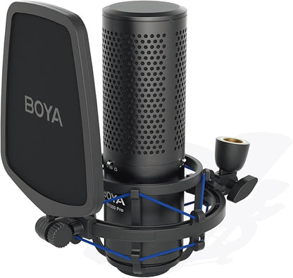 BOYA M1000 pro. XLR large diaphragm condenser mic