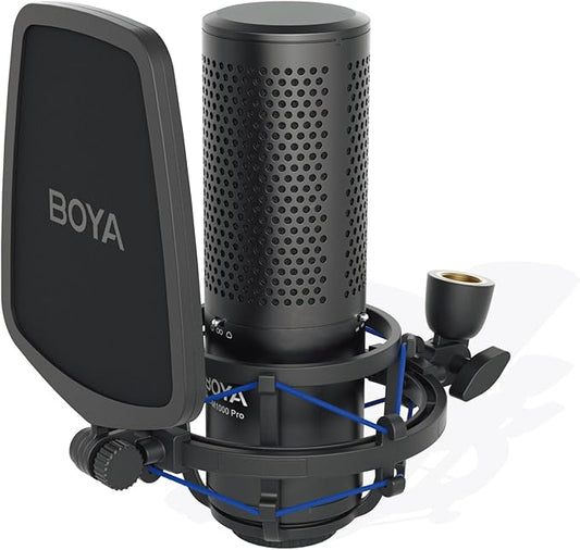 BOYA M1000 pro. XLR large diaphragm condenser mic