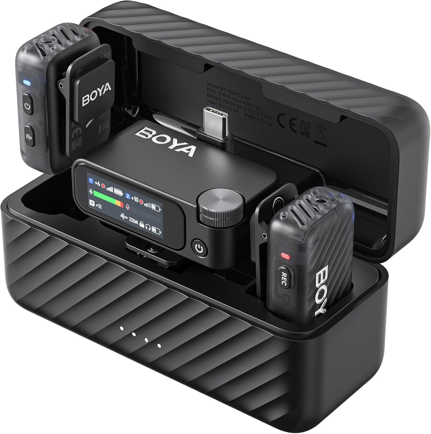 BOYA Mic kit 32 Bit Type C/ios/3.5mm TRS ( BOYAMIC 2-02 )