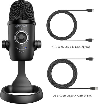 BOYA Mini cardioid USB microphone (with noise cancellation function)