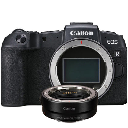 Canon EOS RP Mirrorless Camera With Adapter