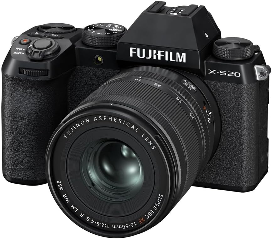 FUJIFILM X-S20 Mirrorless Camera with 16-50mm f/2.8-4.8 Lens