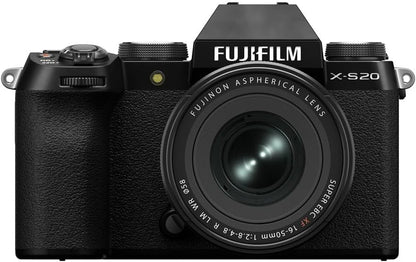 FUJIFILM X-S20 Mirrorless Camera with 16-50mm f/2.8-4.8 Lens
