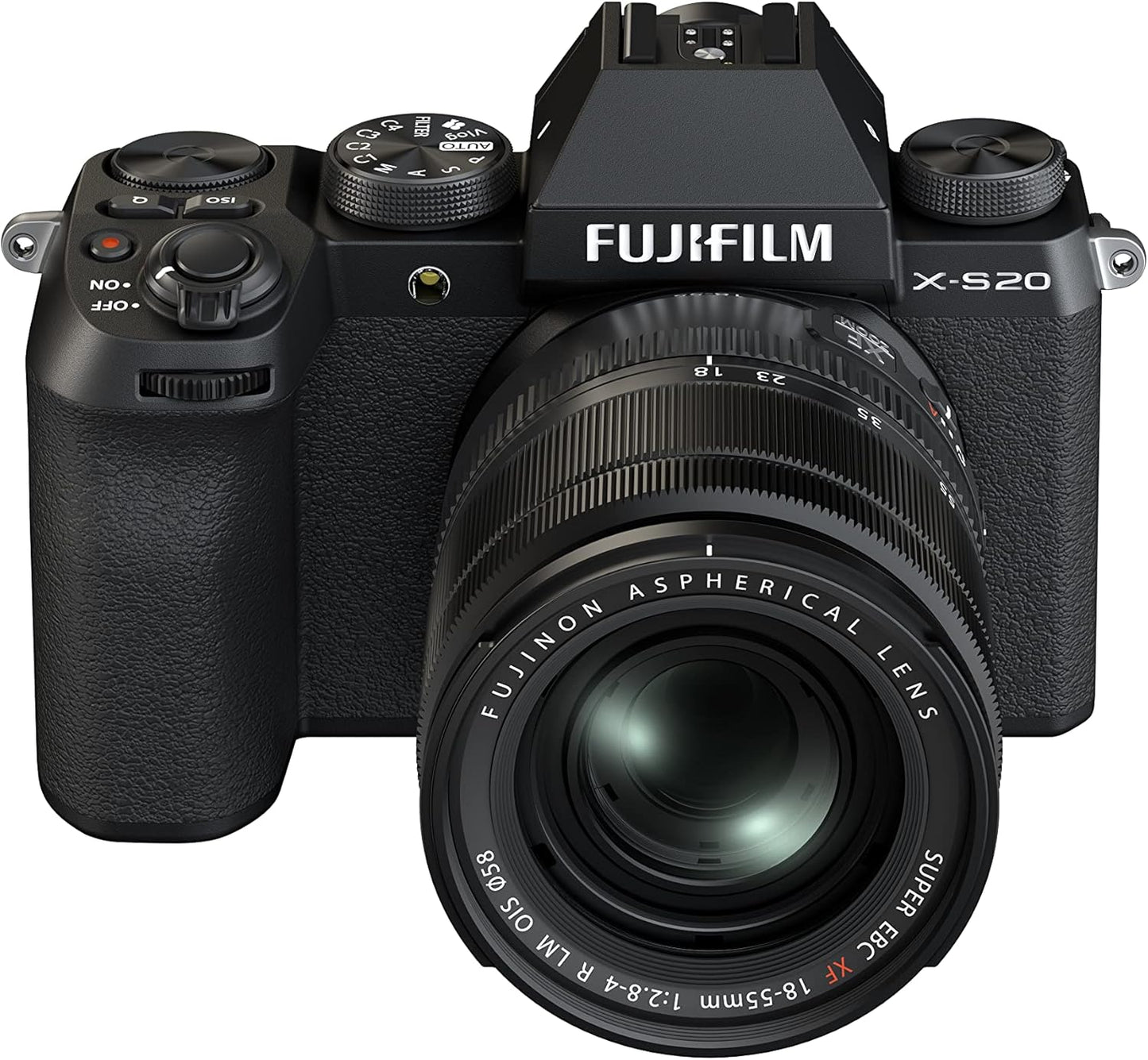 FUJIFILM X-S20 Mirrorless Camera with 18-55mm Lens (Black)