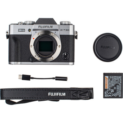 FUJIFILM X-T30 II Mirrorless Camera (Silver)