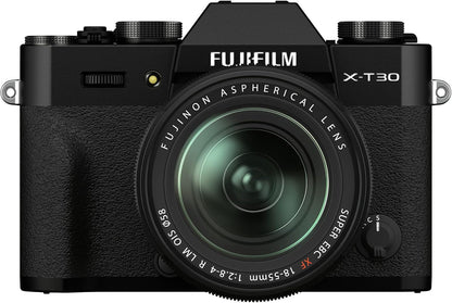 FUJIFILM X-T30 II with 18-55mm Lens (Black)