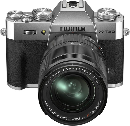 FUJIFILM X-T30 II with 18-55mm Lens (Silver)