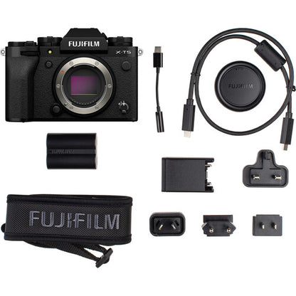 FUJIFILM X-T5 Mirrorless Camera with XF 16-50mm f/2.8-4.8 Lens (Black)