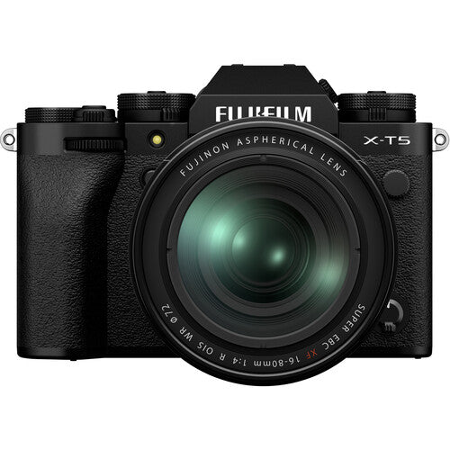FUJIFILM X-T5 with 16-80mm Lens (Black)