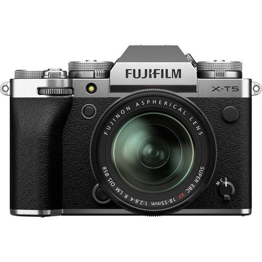 FUJIFILM X-T5 with 18-55mm Lens (Silver)