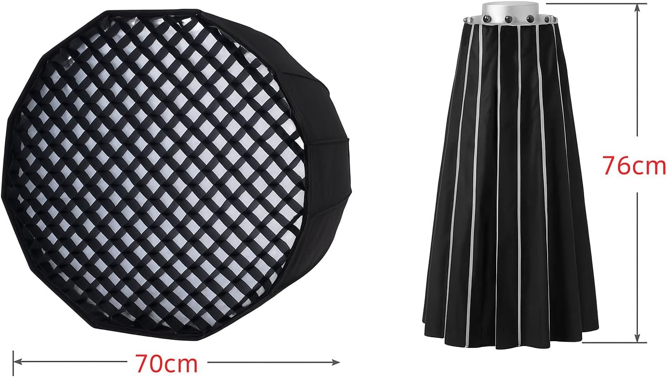 FxStudio DSG01G Quick-up Deep Parabolic 70cm + Grid ( P Line )