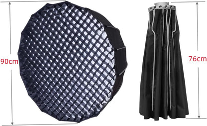 FxStudio DSG01G Quick-up Deep Parabolic 90cm + Grid ( P Line)