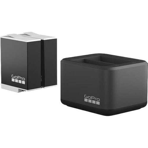 GoPro Dual-Battery Charger With Two Enduro Batteries