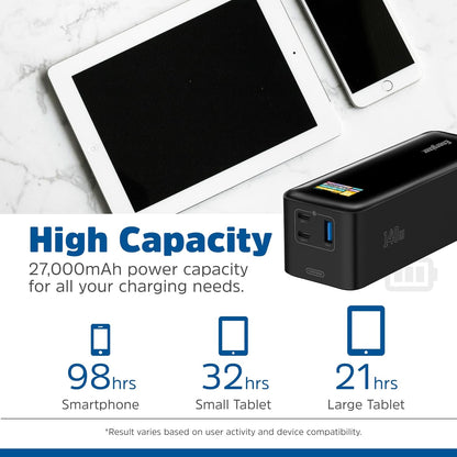 Mamen SL-BJ08 Battery Grip (Max. 140W) 27000mAh output USB