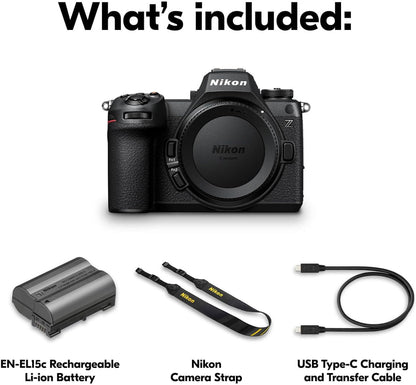 Nikon Z6 Mark III Mirrorless Camera With Adapter Ftz Mark II