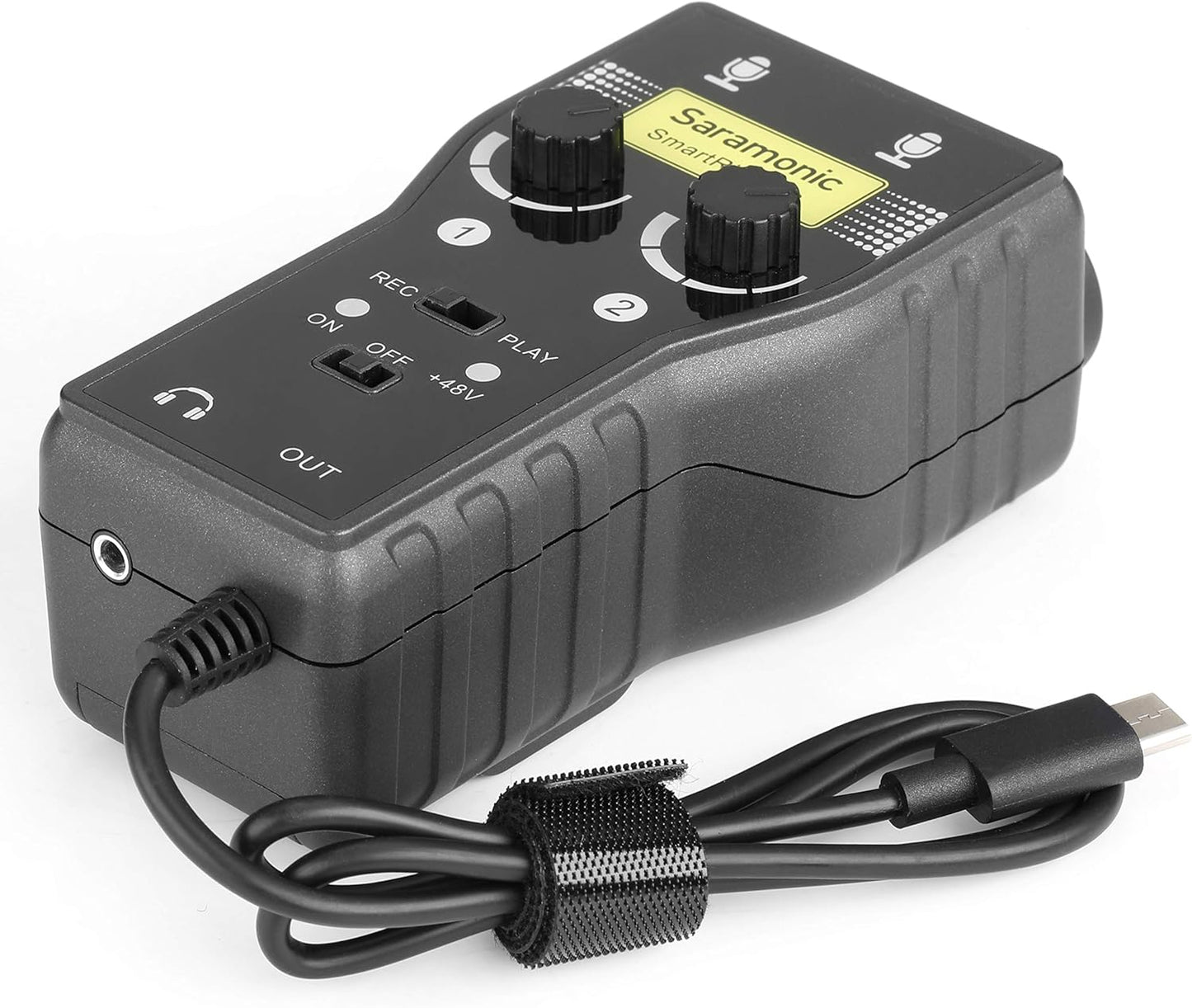 Saramonic 2-Channel Mic & instrument audio adapter for USB Type-C devices