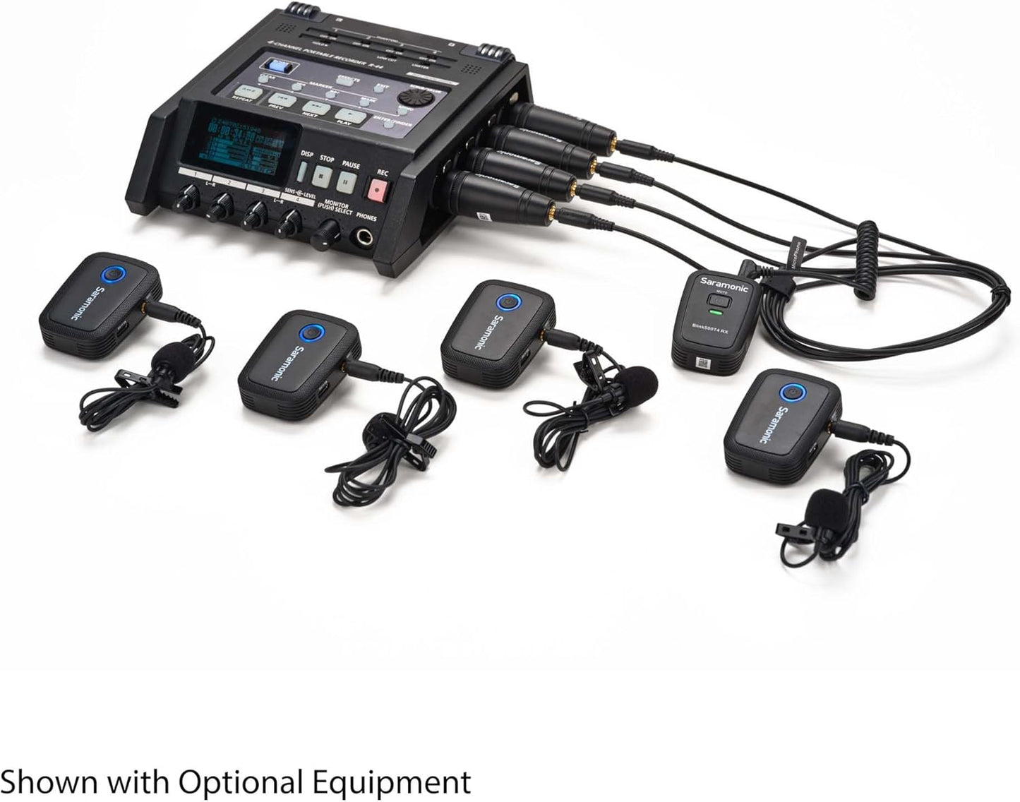 Saramonic 2.4G wireless mic kit 3.5mm Connector ( up to 50M )