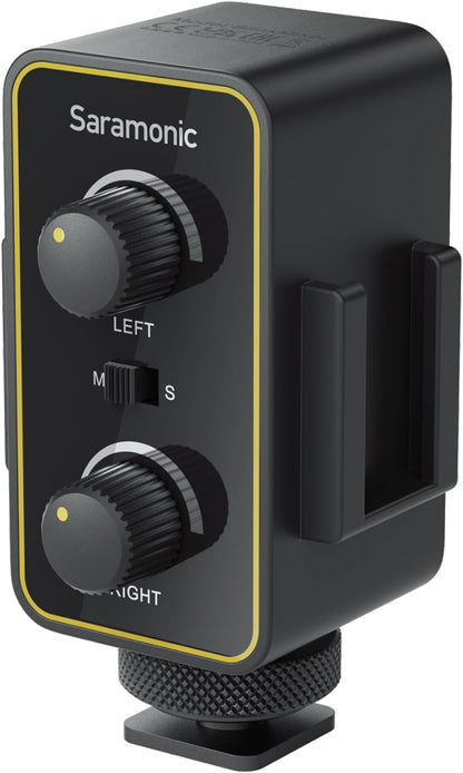 Saramonic BlinkMixer Dual-Channel Audio Mixer Adapter