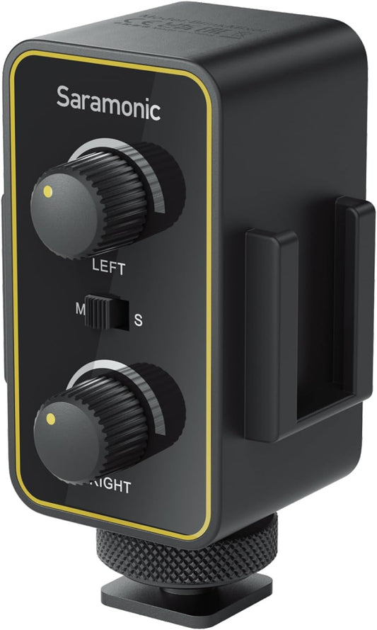 Saramonic BlinkMixer Dual-Channel Audio Mixer Adapter