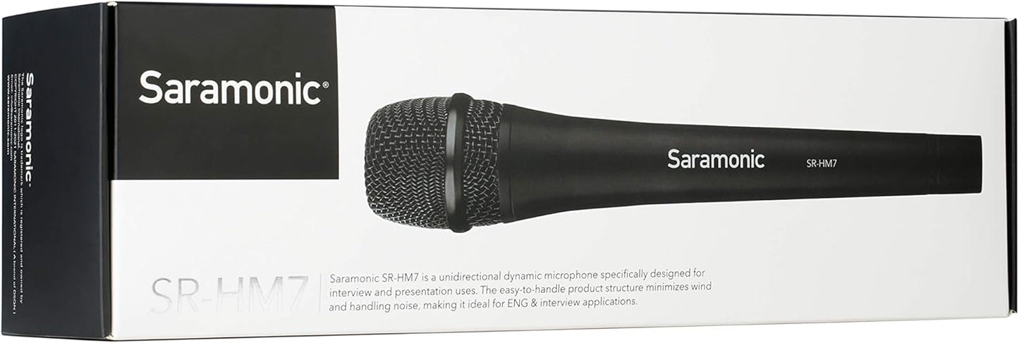 Saramonic Dynamic ENG XLR microphone designed for interview and presentation
